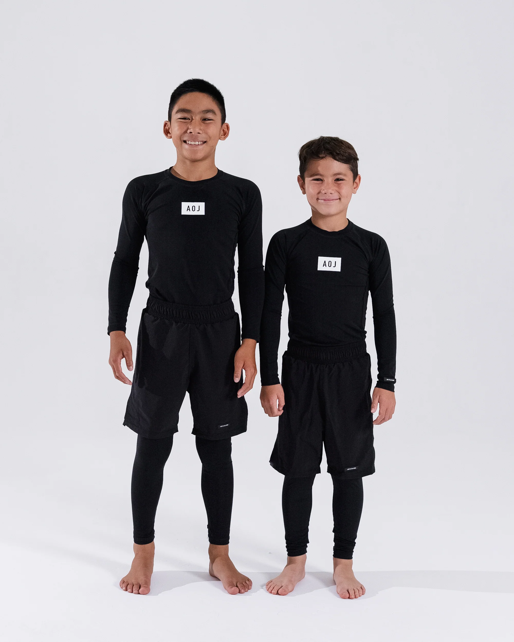 Kids AOJ Bar Longsleeve Rashguard - Image 2